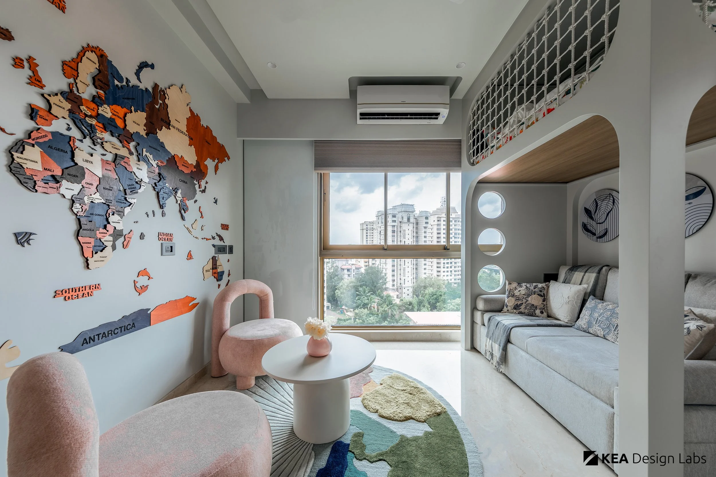 Playful Kids Bedroom Design