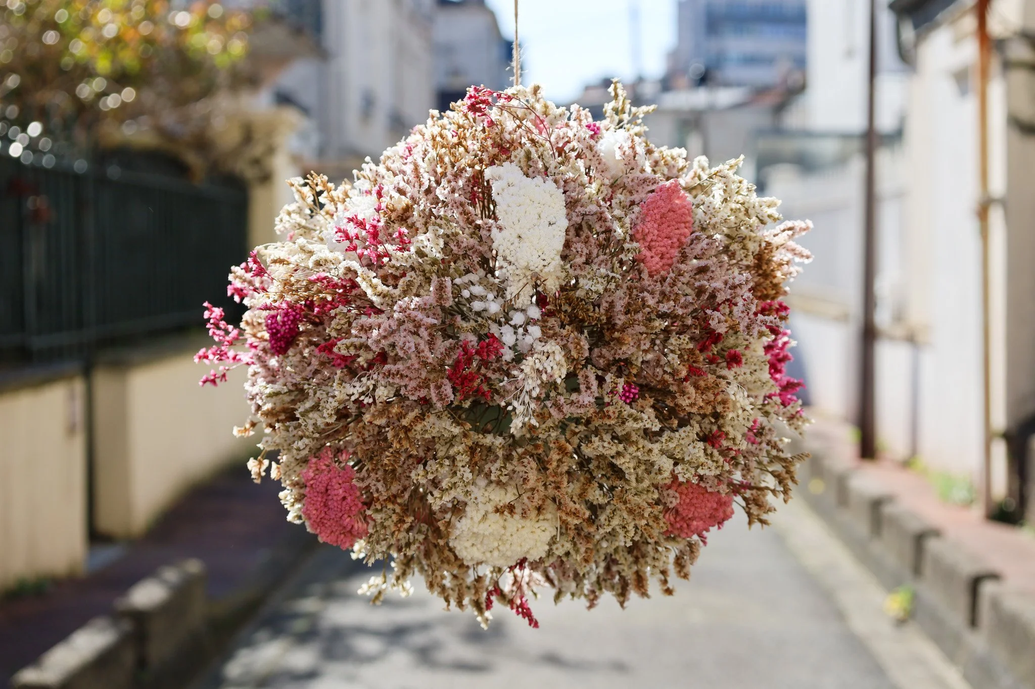Composition de mariage sur mesure plantes stabilisées