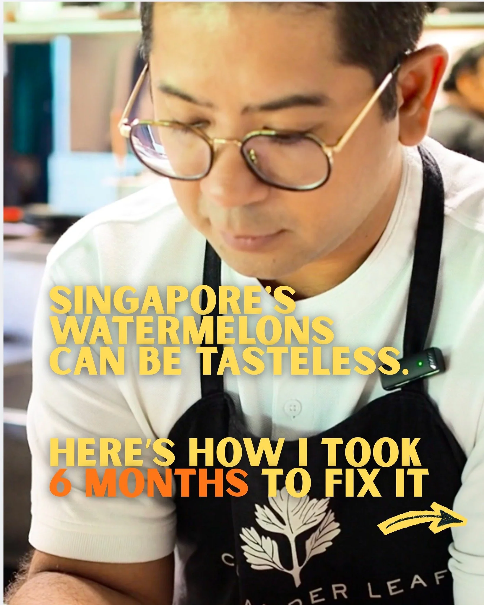 I spent six months trying to fix Singapore's tasteless watermelons.
Suppliers. Sugar soaks. Nothing worked. Then I tried rosewater. It is not traditional, but it fixed the consistency and added something the dish never had before. 
The original is go