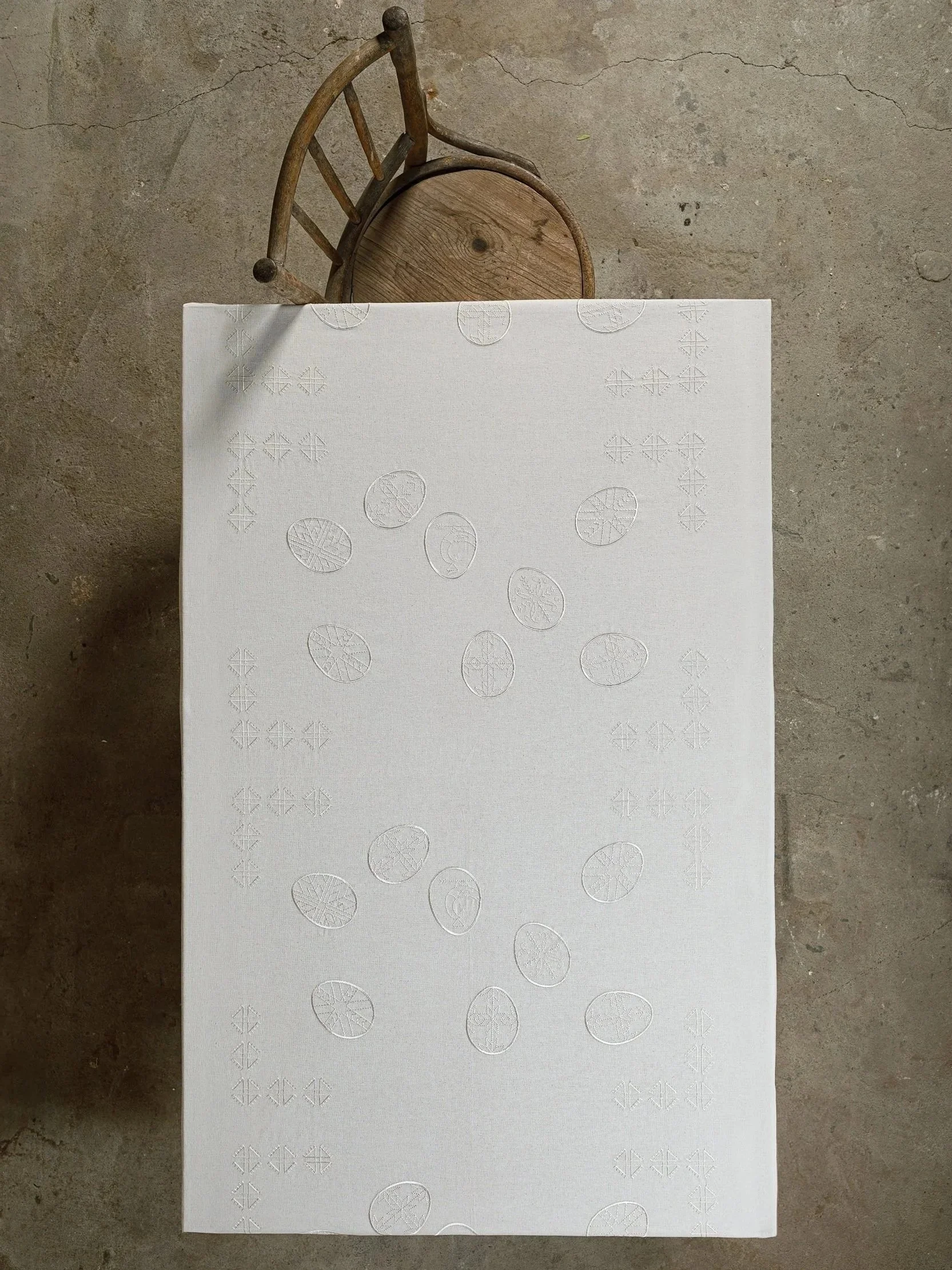 Easter Tablecloth Pysanka