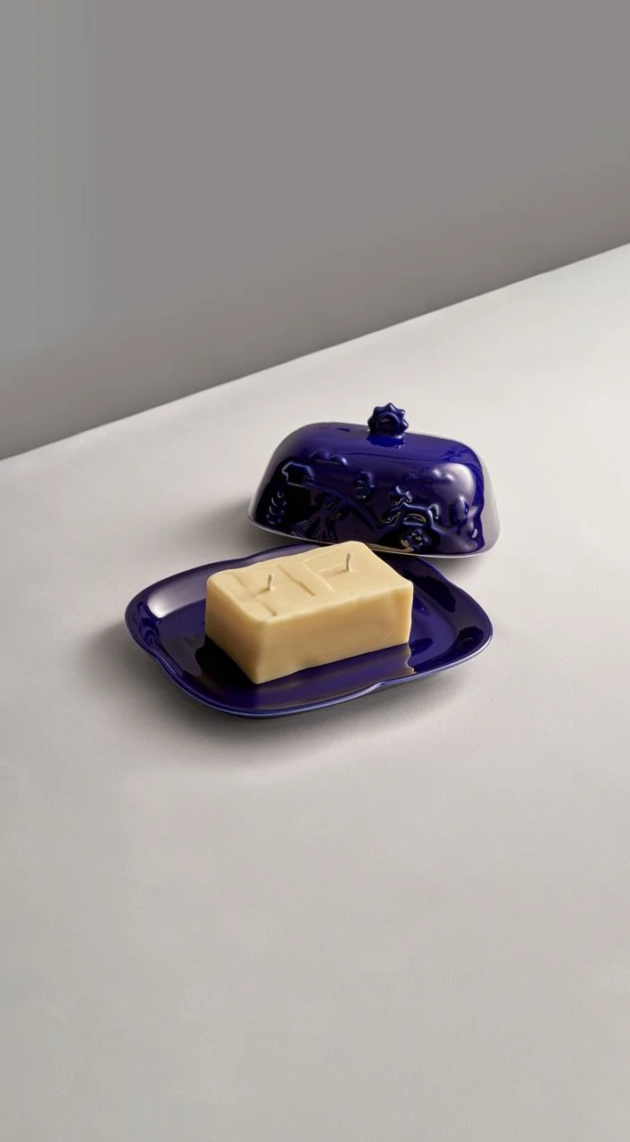 Morning-evening candle holder