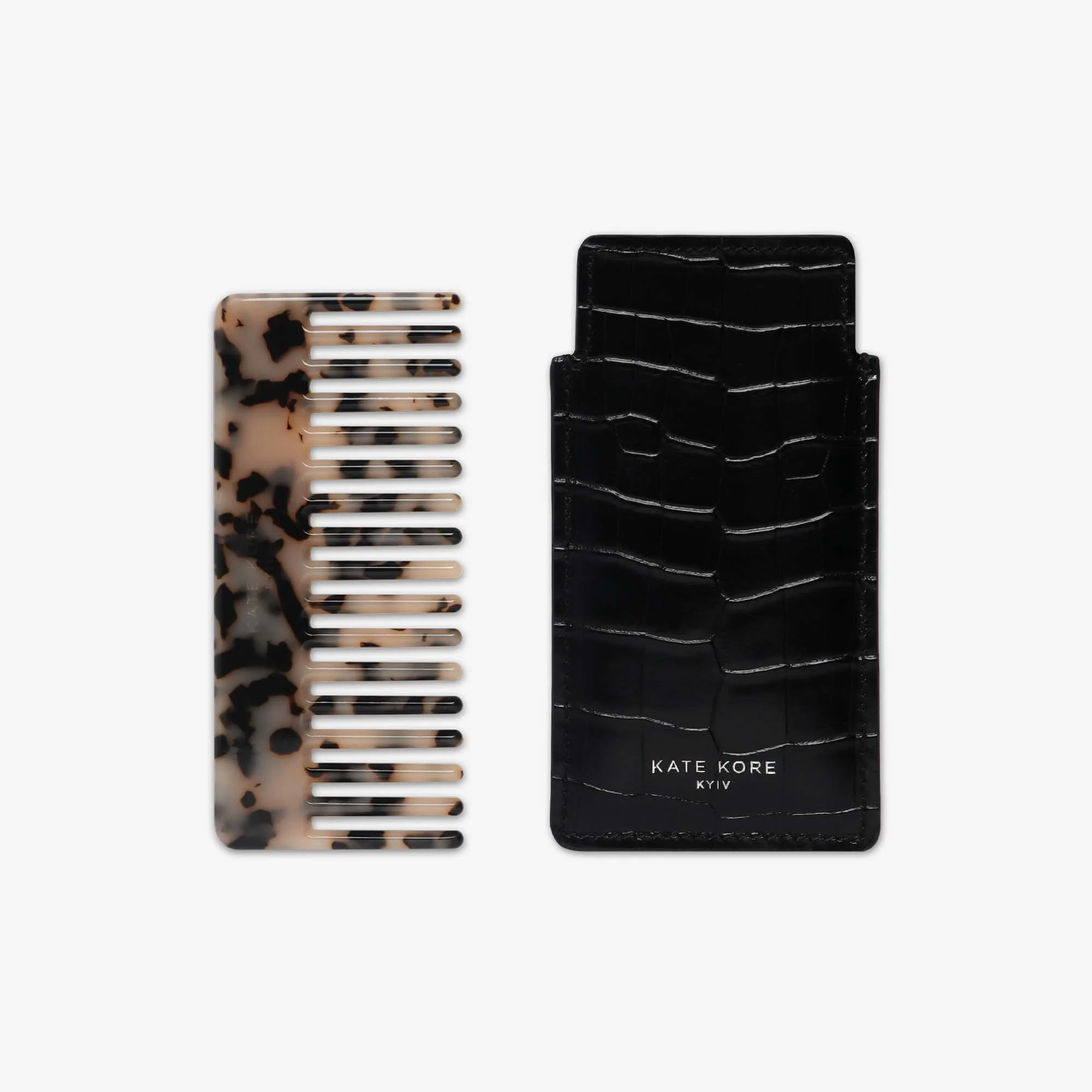 Kate Kore Comb Ivory_Croco Black beside.jpg