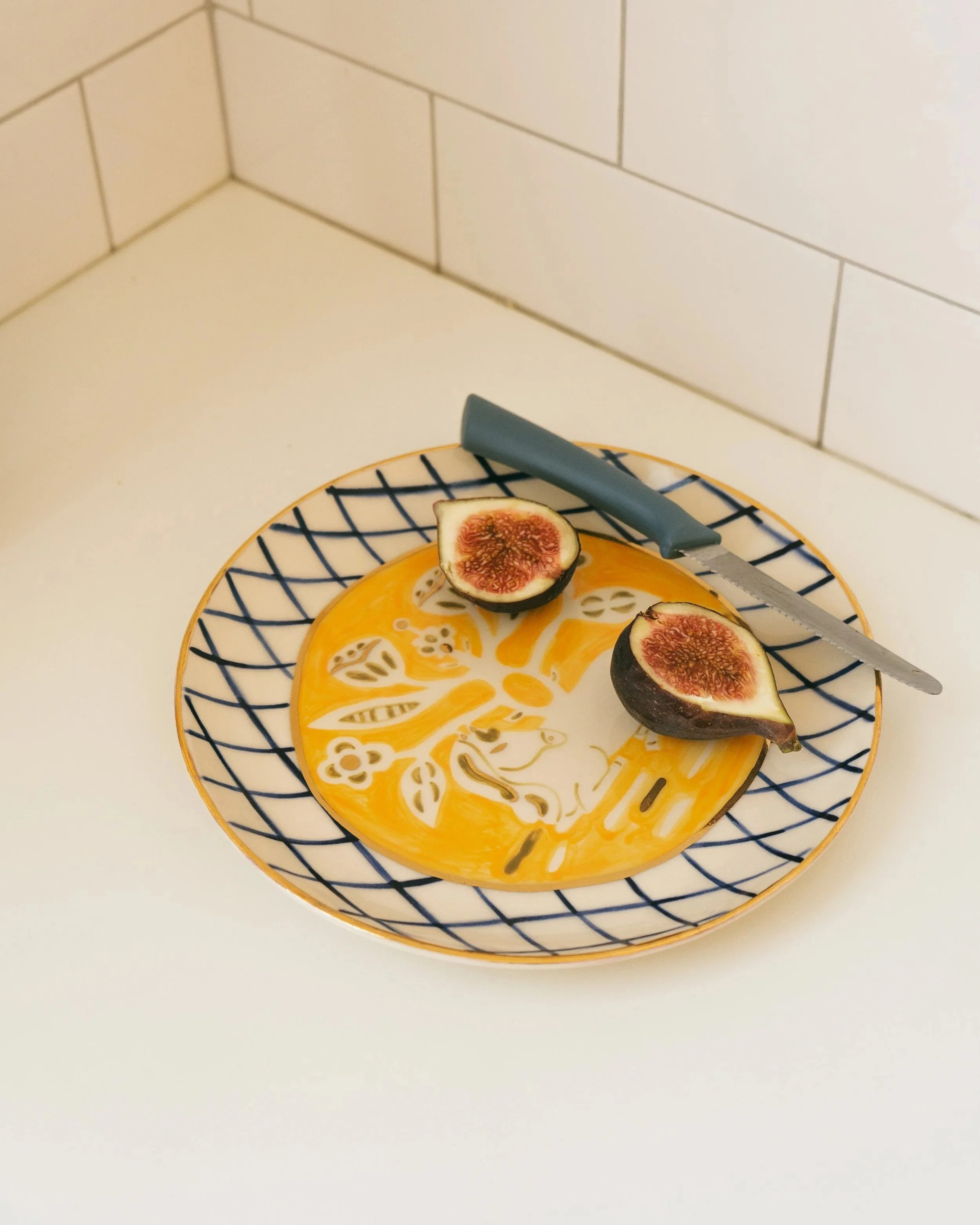 Vytynanka Plate with a Horse