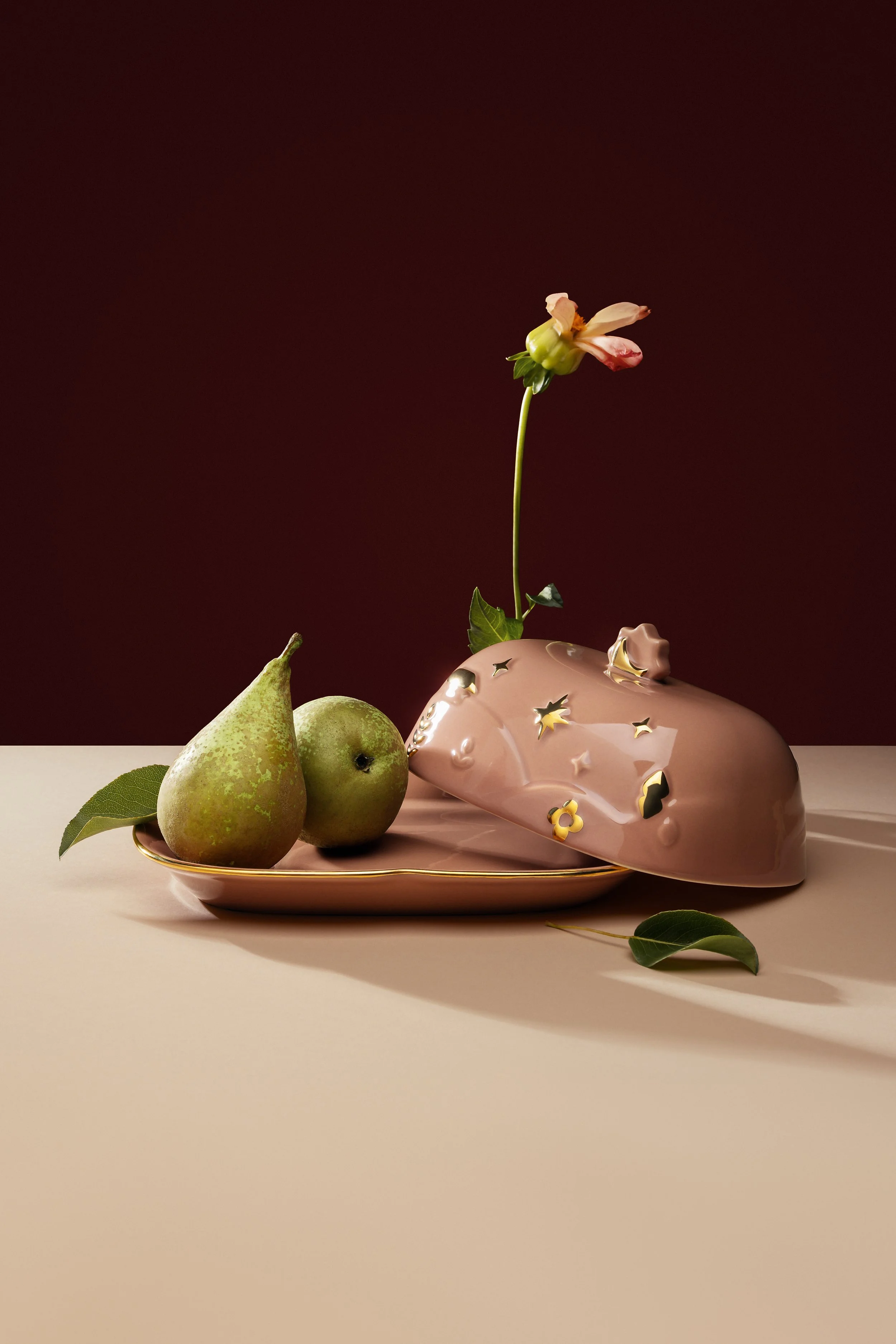 Morning-evening candle holder