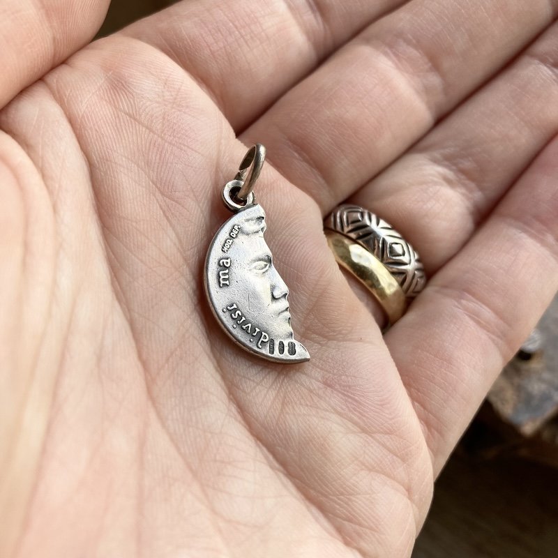 Italian sterling silver half moon pendant 3.jpeg