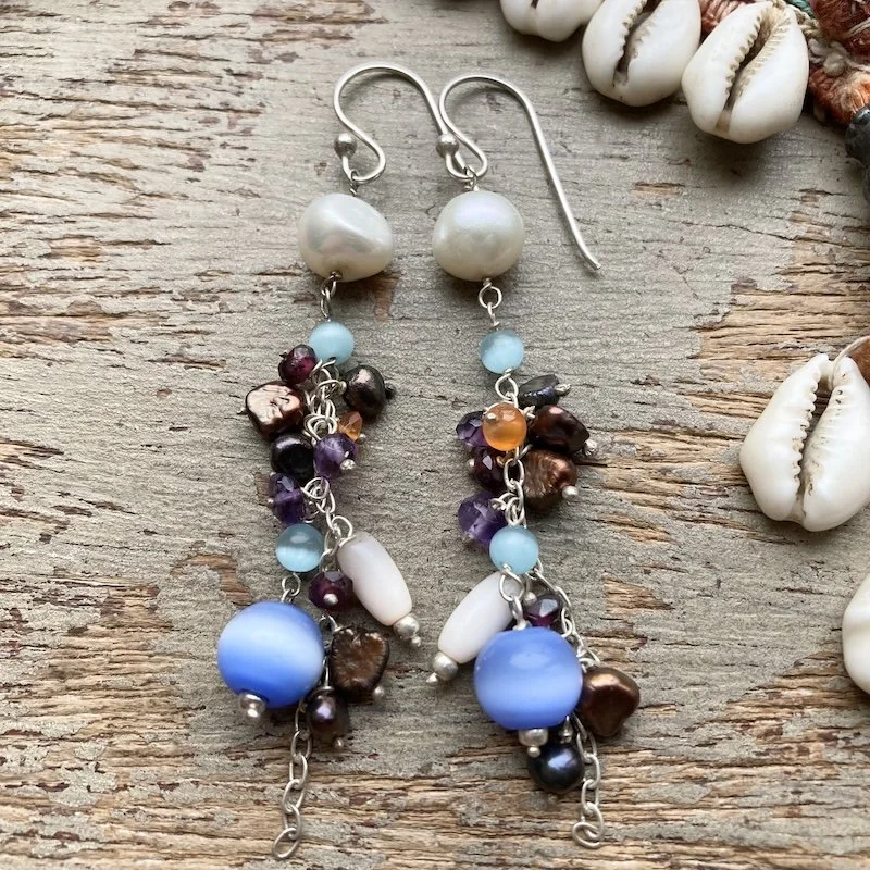 silver dangly beaded earrings 1.jpeg