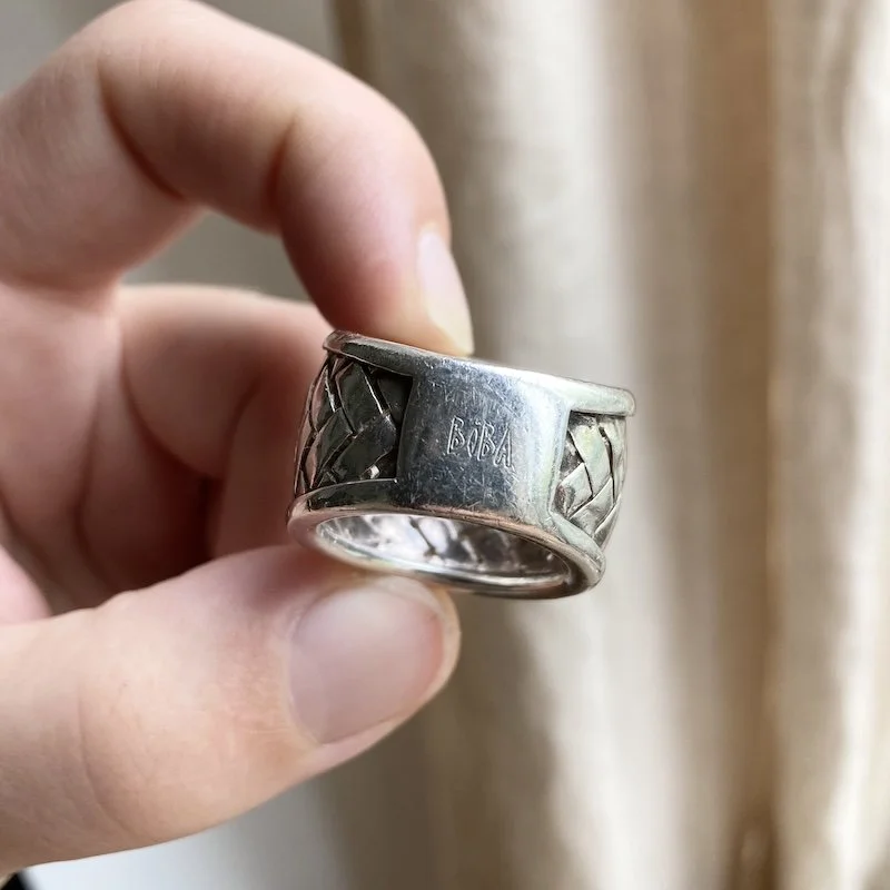 1970s BIBA chunky sterling silver ring 4.jpeg