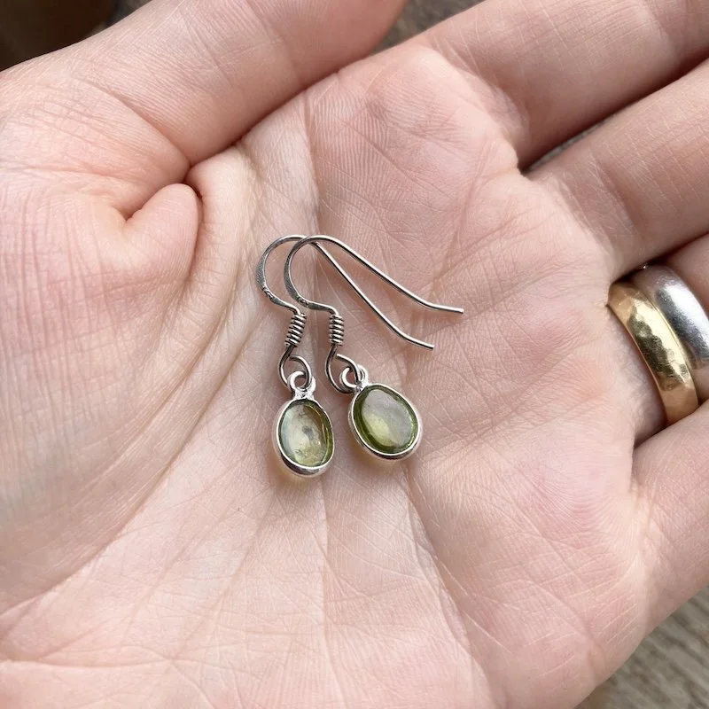 cute little sterling silver peridot earrings 3.jpeg