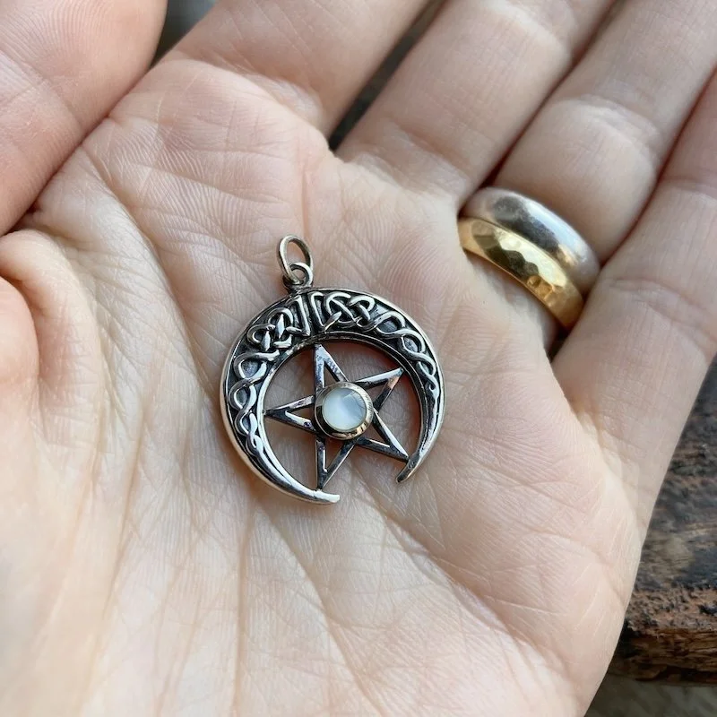 sterling silver celtic crescent moon pendant 3.jpeg