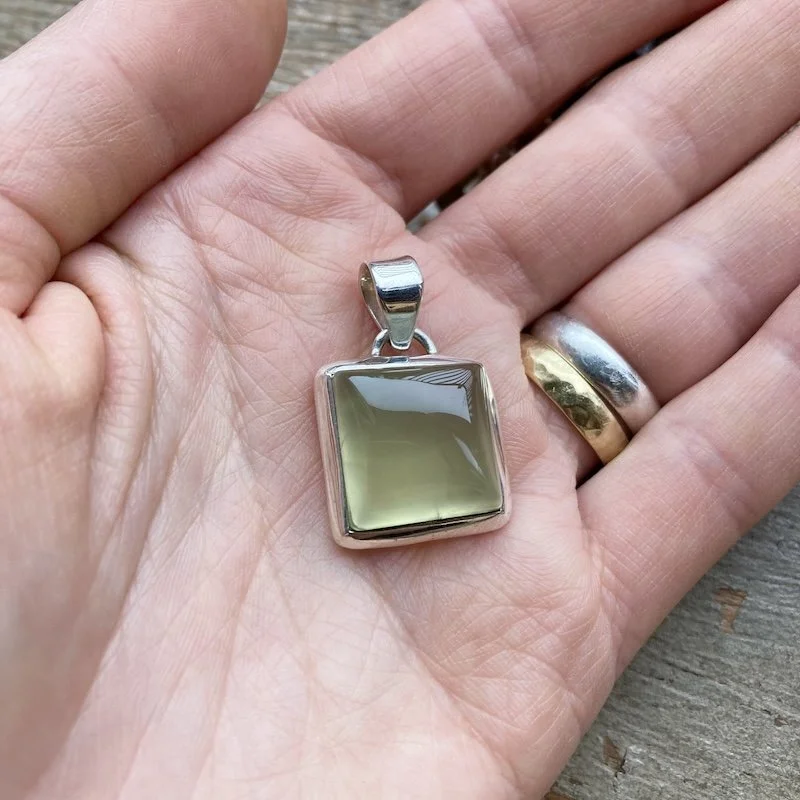 sterling silver and prehenite pendant 4.jpeg