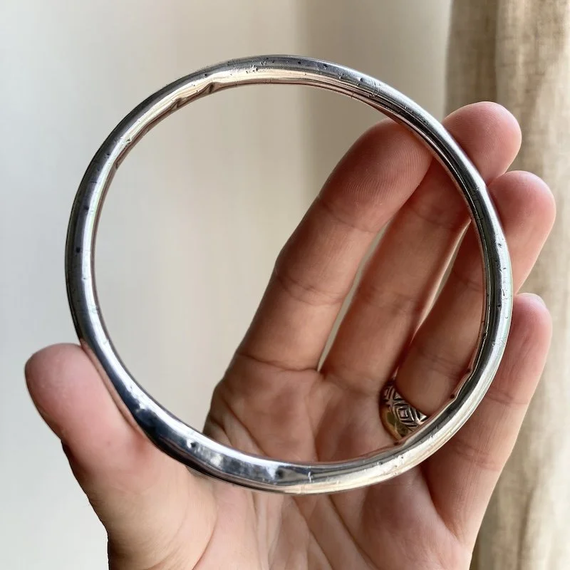 vintage simple sterling silver bangle 3.jpeg