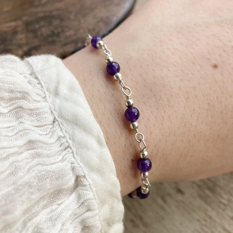 sterling silver and amethyst beaded bracelet 4.jpeg