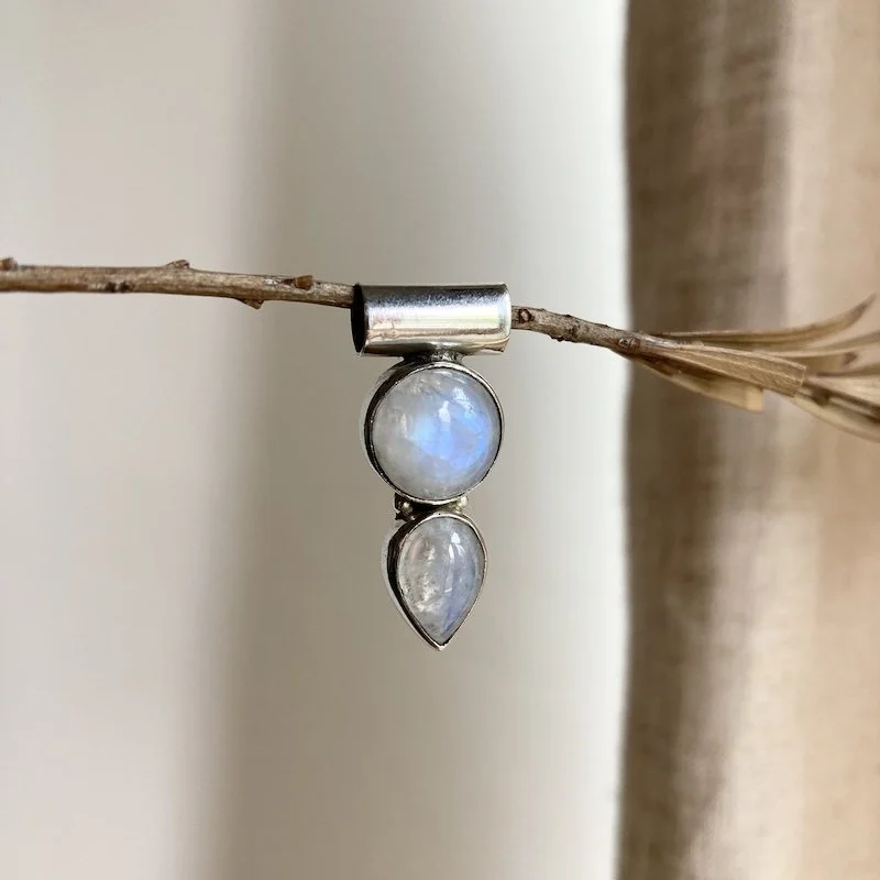 simple sterling silver and double rainbow moonstone pendant 4.jpeg