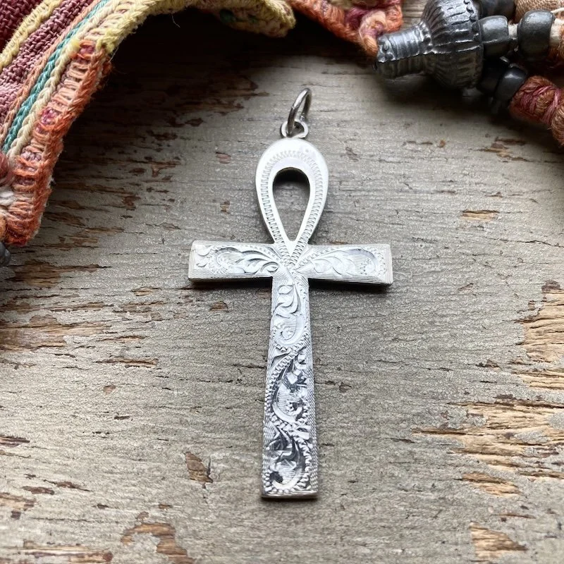 ornately engraved sterling silver ankh pendant 1.jpeg