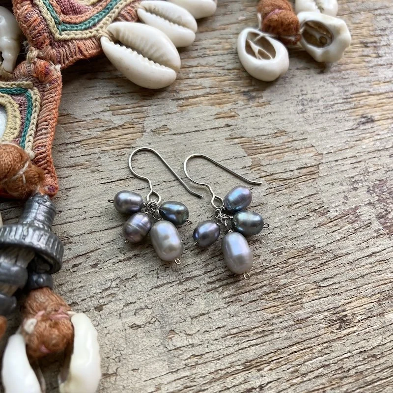 sterling silver and peacock pearl earrings 2.jpeg