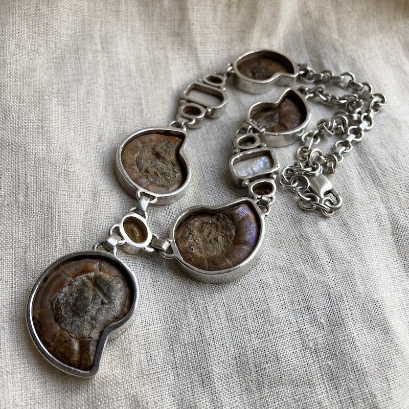 amazing chunky sterling silver ammonite necklace 4.jpeg