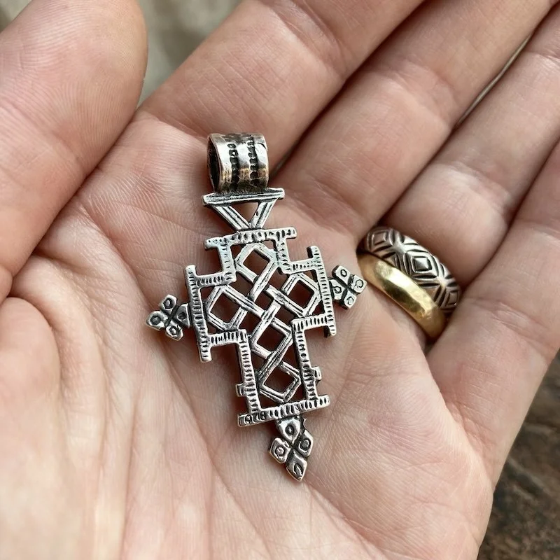 solid silver Ethiopian cross pendant 3.jpeg