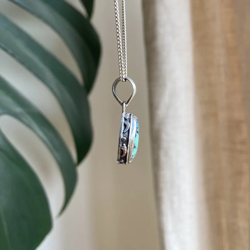 sterling silver and natural turquoise necklace 2.jpeg