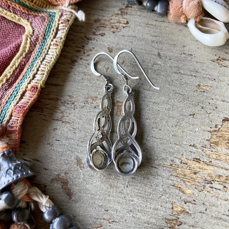 sterling silver celtic knot mother of pearl earrings 3.jpeg