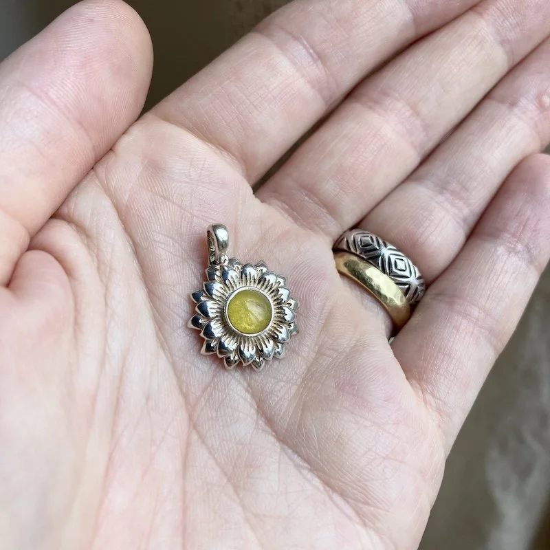 sterling silver sunflower pendant 3.jpeg