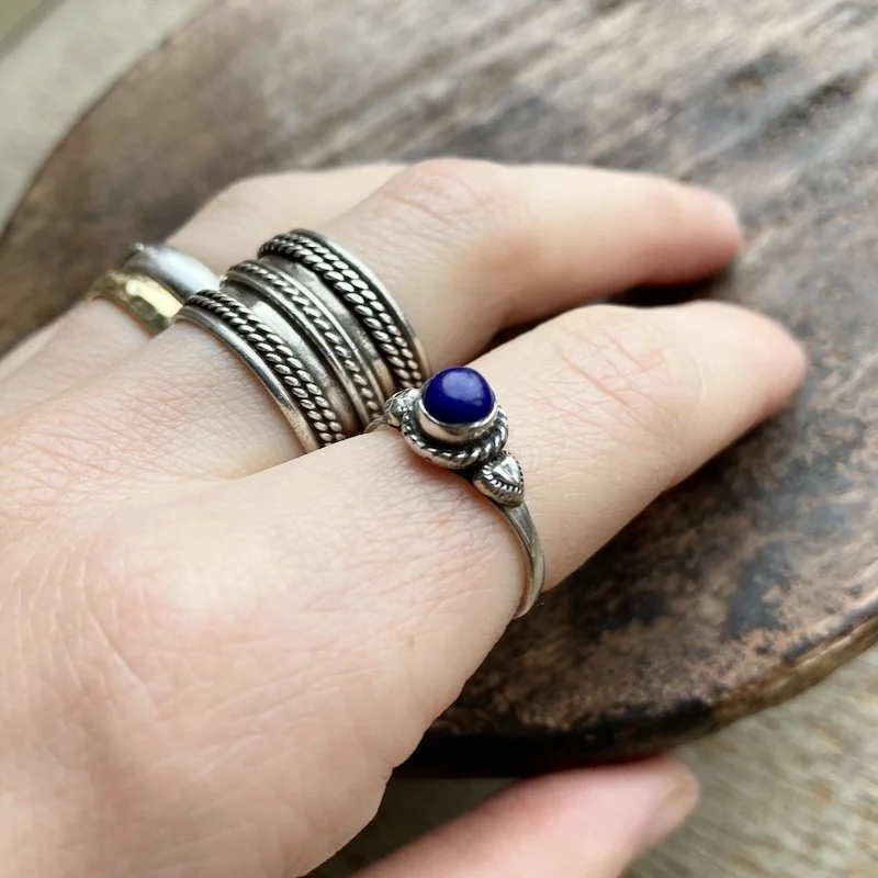 simple sterling silver and lapis lazuli ring 6.jpeg