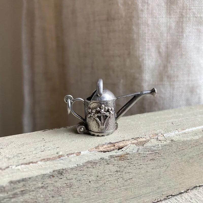 vintage sterling silver watering can pendant:charm 2.jpeg