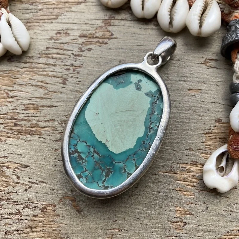 vintage sterling silver turquoise pendant 2.jpeg