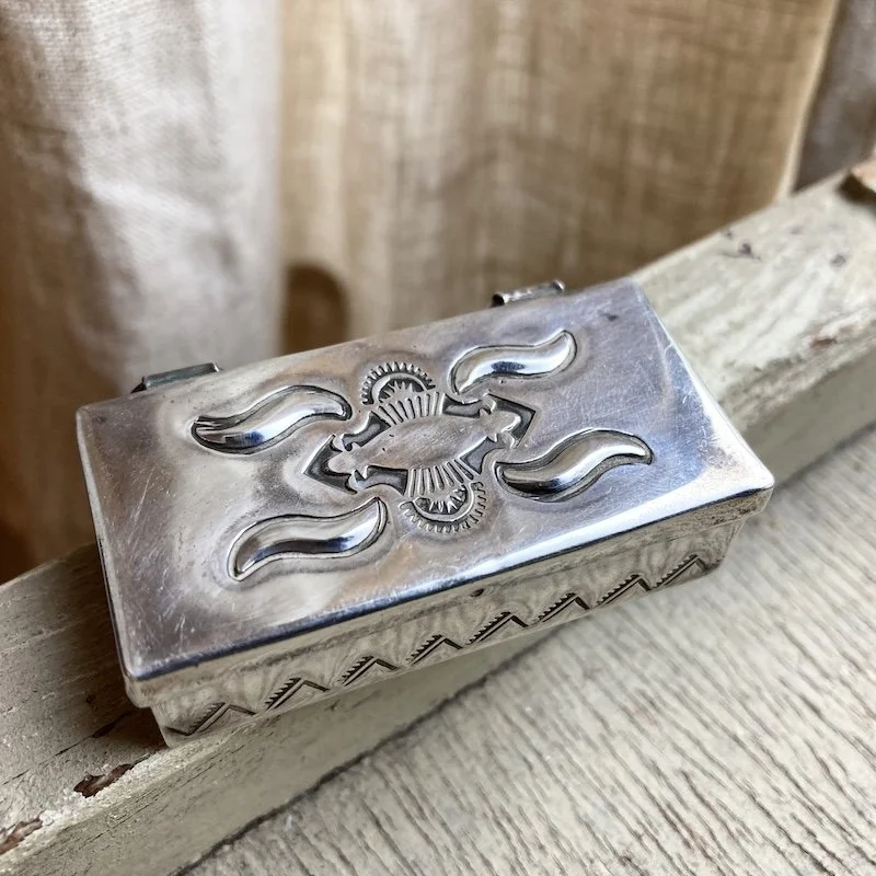 vintage Navajo sterling silver box.jpeg