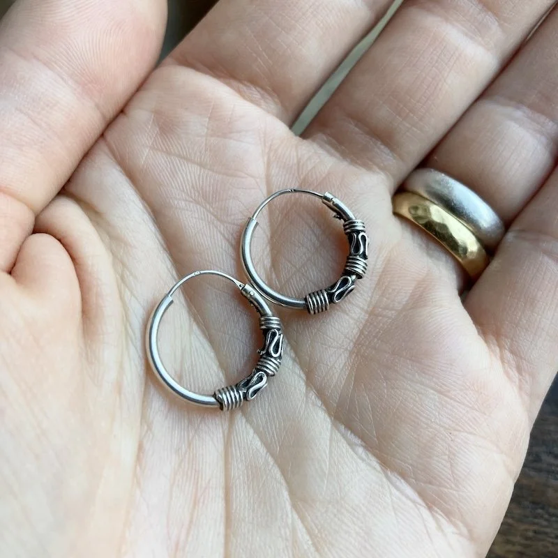sterling silver bali hoops 3.jpeg