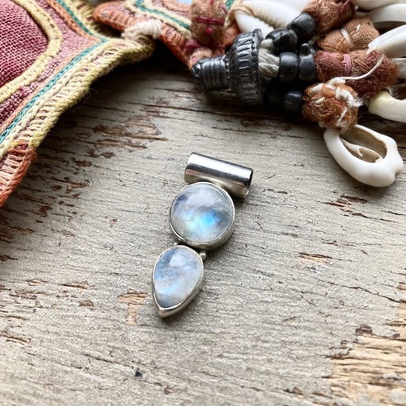 sterling silver double rainbow moonstone pendant 1.jpeg