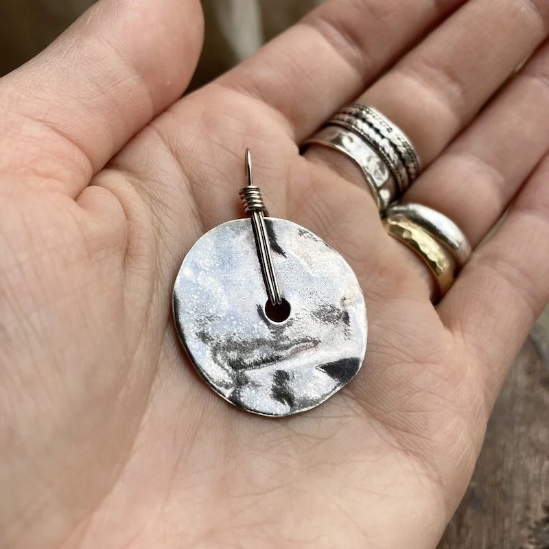 textured solid silver pendant 2.jpeg