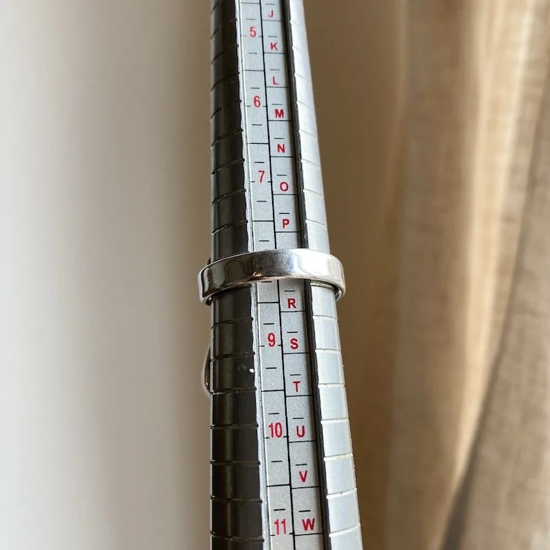 solid silver chunky natural turquoise nugget ring 4.jpeg