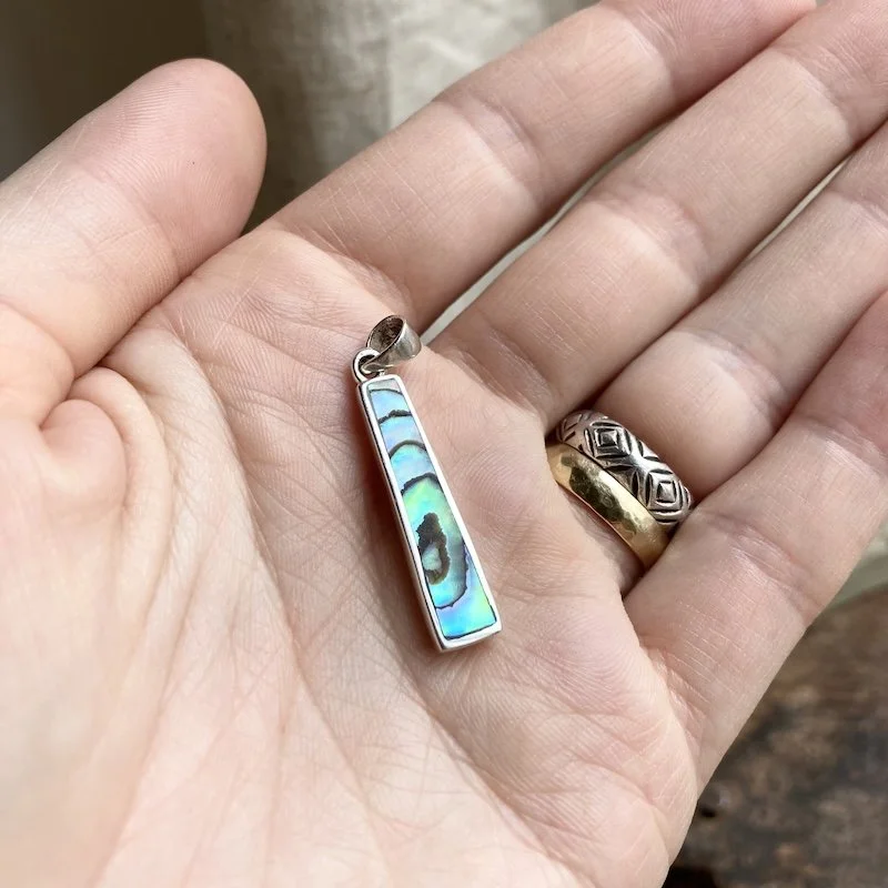 simple sterling silver abalone shell pendant 4.jpeg