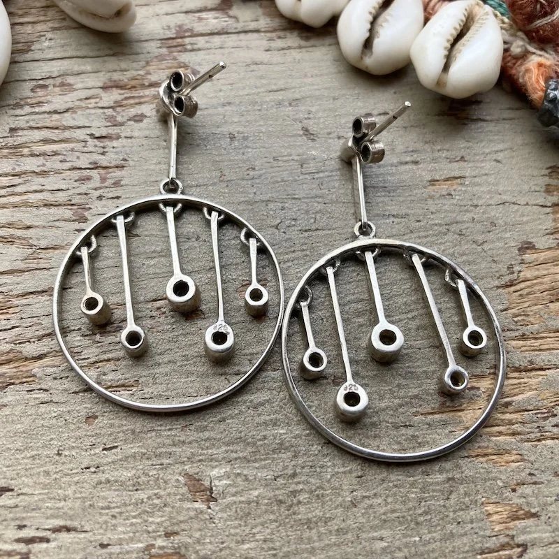 modernist sterling silver crystal earrings 2.jpeg