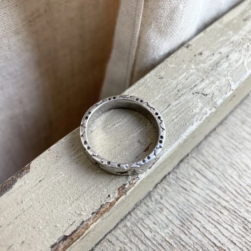 Southwestern sterling silver sun and animal ring 4.jpeg