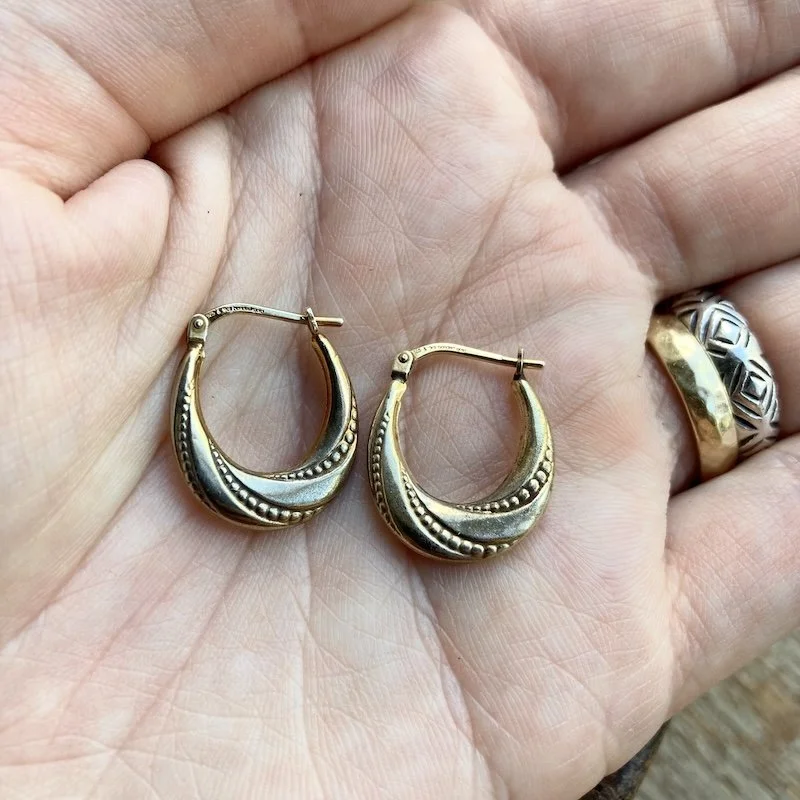 sterling silver and bonded gold hoops 3.jpeg