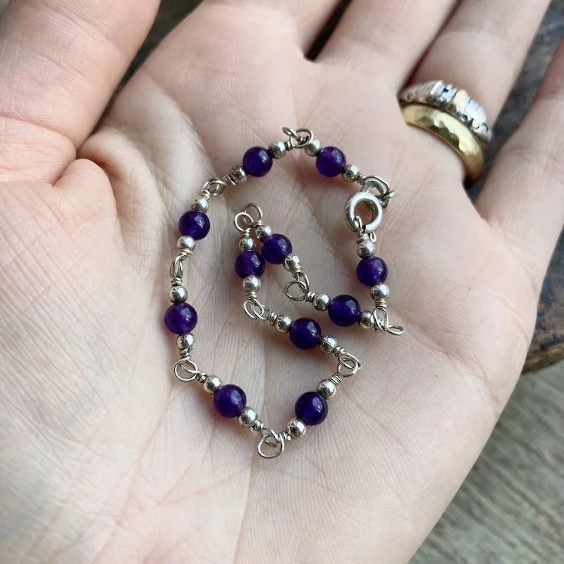 sterling silver and amethyst beaded bracelet 3.jpeg