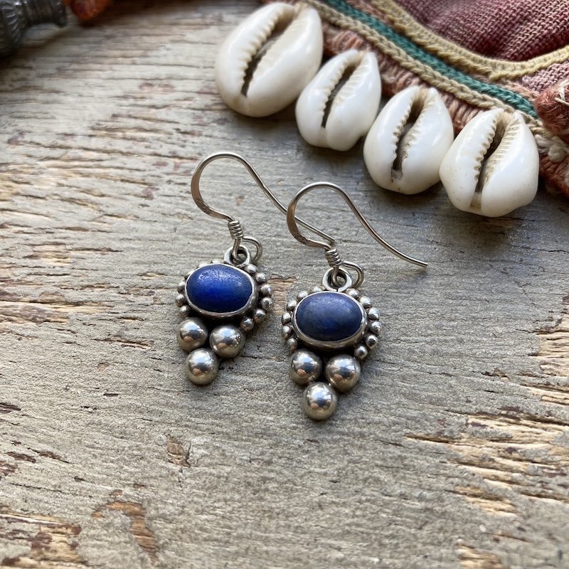 ornate sterling silver lapis lazuli earrings 2.jpeg