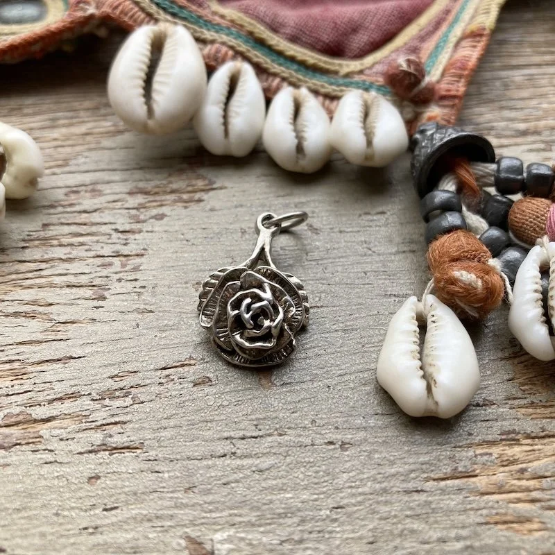 vintage sterling silver rose pendant 1.jpeg