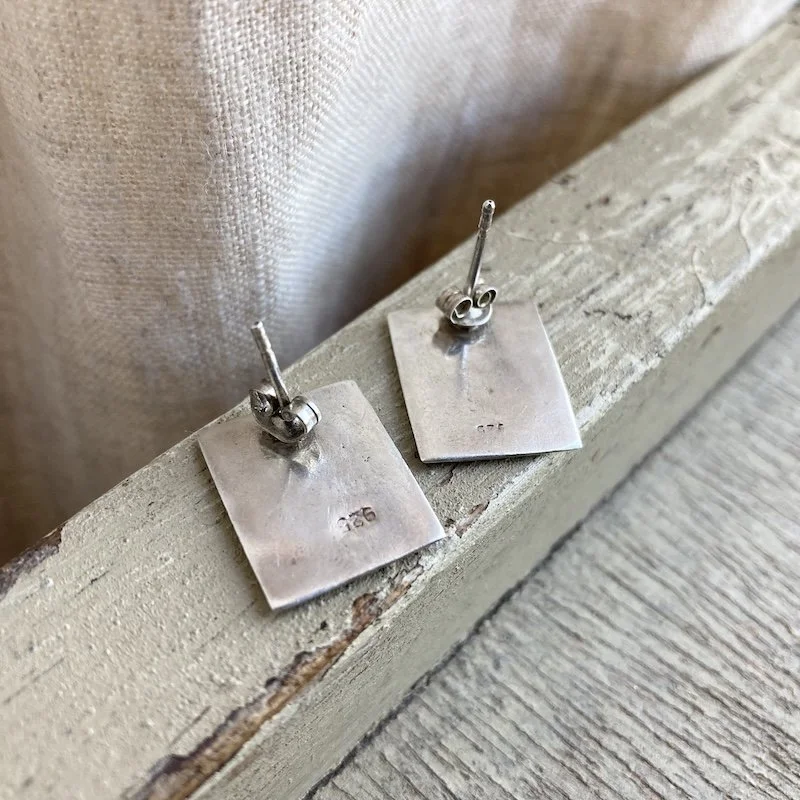 vintage sterling silver spiral earrings 2.jpeg