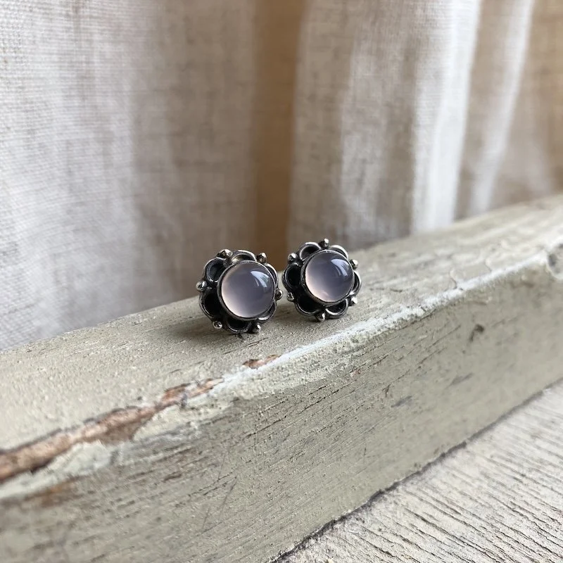 sterling silver and rose quartz earrings 3.jpeg