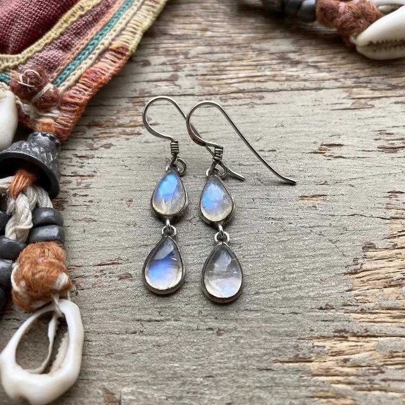 dreamy sterling silver and rainbow moonstone earrings 2.jpeg