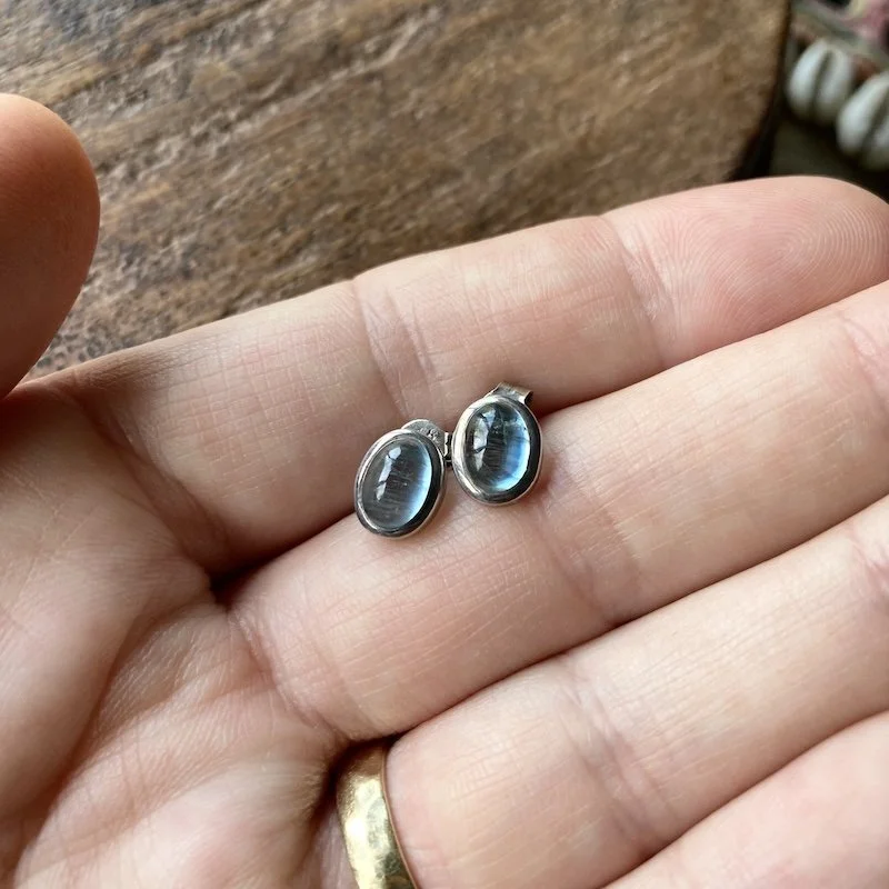 cute little sterling silver aquamarine earrings 3.jpeg