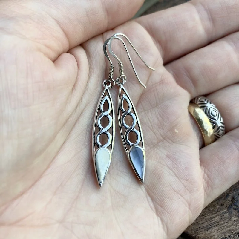 sterling silver dangly earrings with mother of pearl 4.jpeg