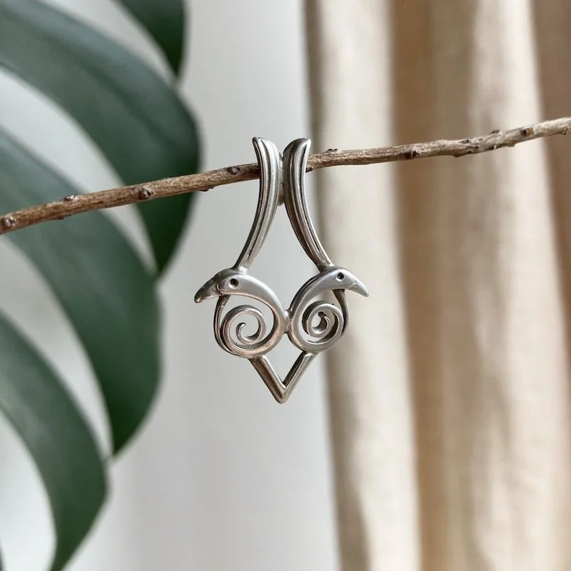 Sterling silver Ola Gorie bird pendant 4.jpeg
