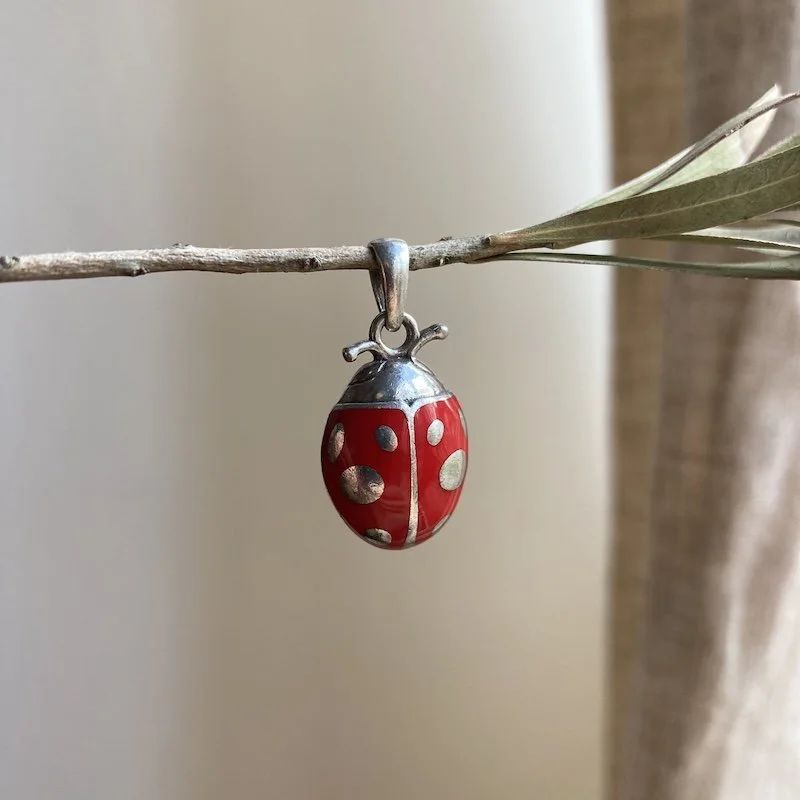 sterling silver ladybird pendant 4.jpeg