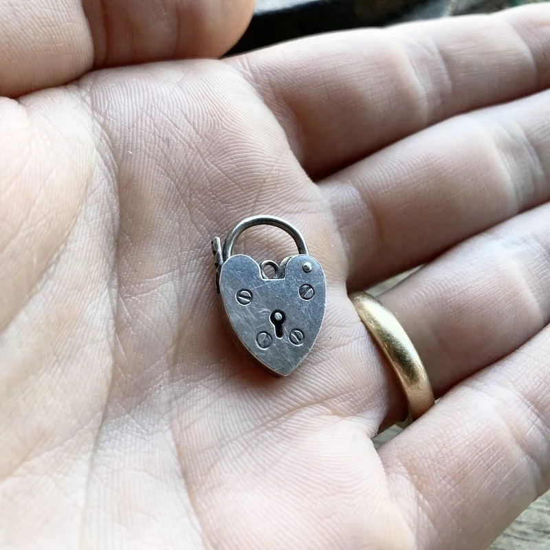 sterling silver love heart padlock WCHP3 4.jpeg