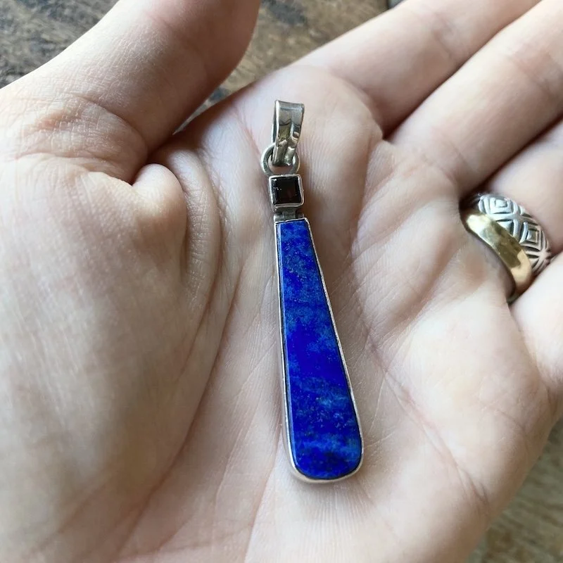 sterling silver and lapis lazuli pendant 4.jpeg