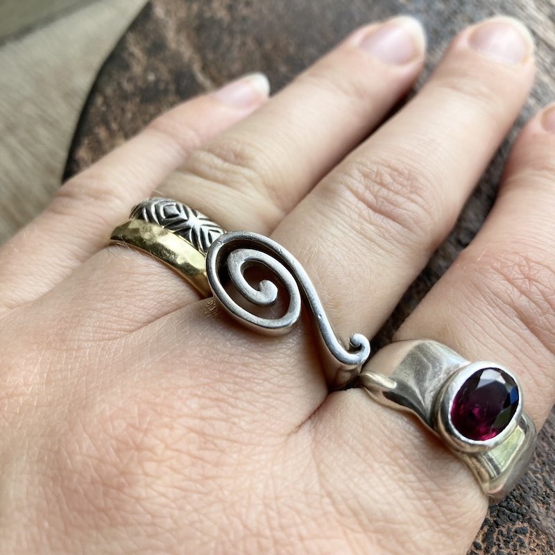 vintage sterling silver swirly spiral ring 4.jpeg