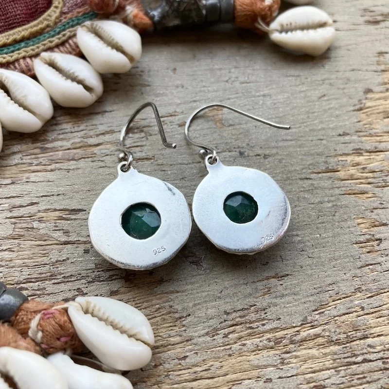 sterling silver raw emerald earrings 3.jpeg